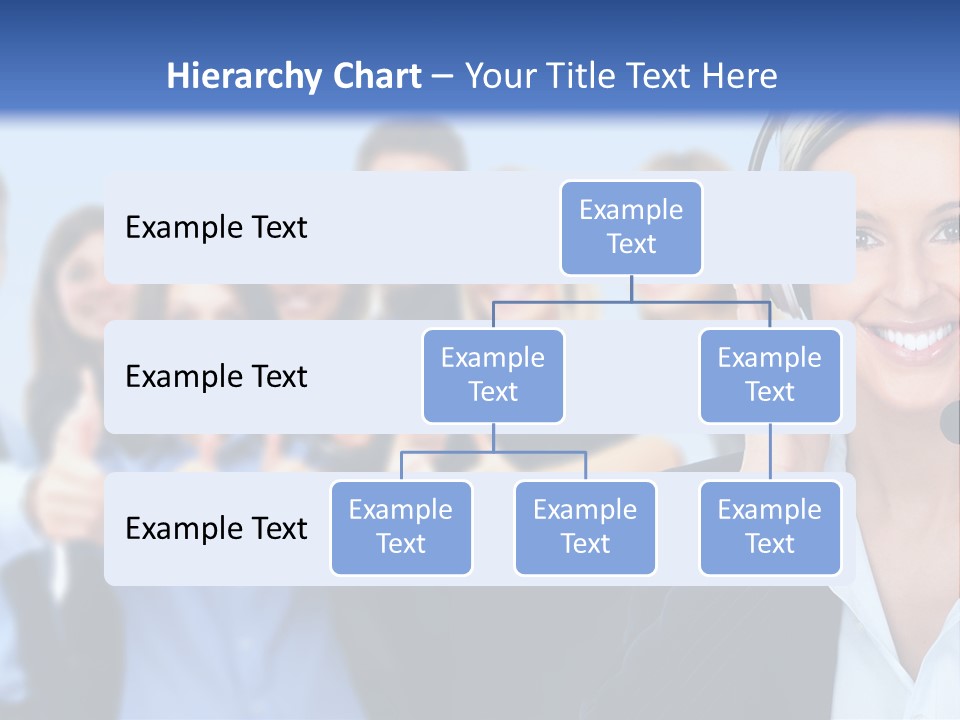 Businesswoman Lady Female PowerPoint Template