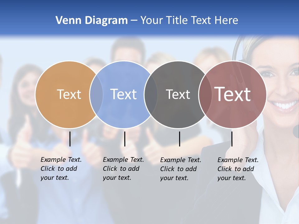 Businesswoman Lady Female PowerPoint Template