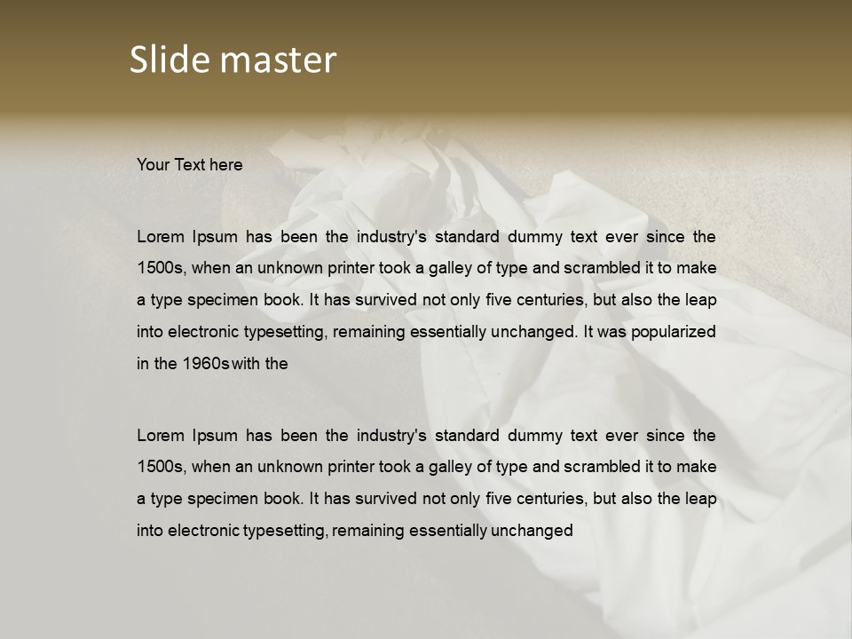 Manual Robot Iron PowerPoint Template