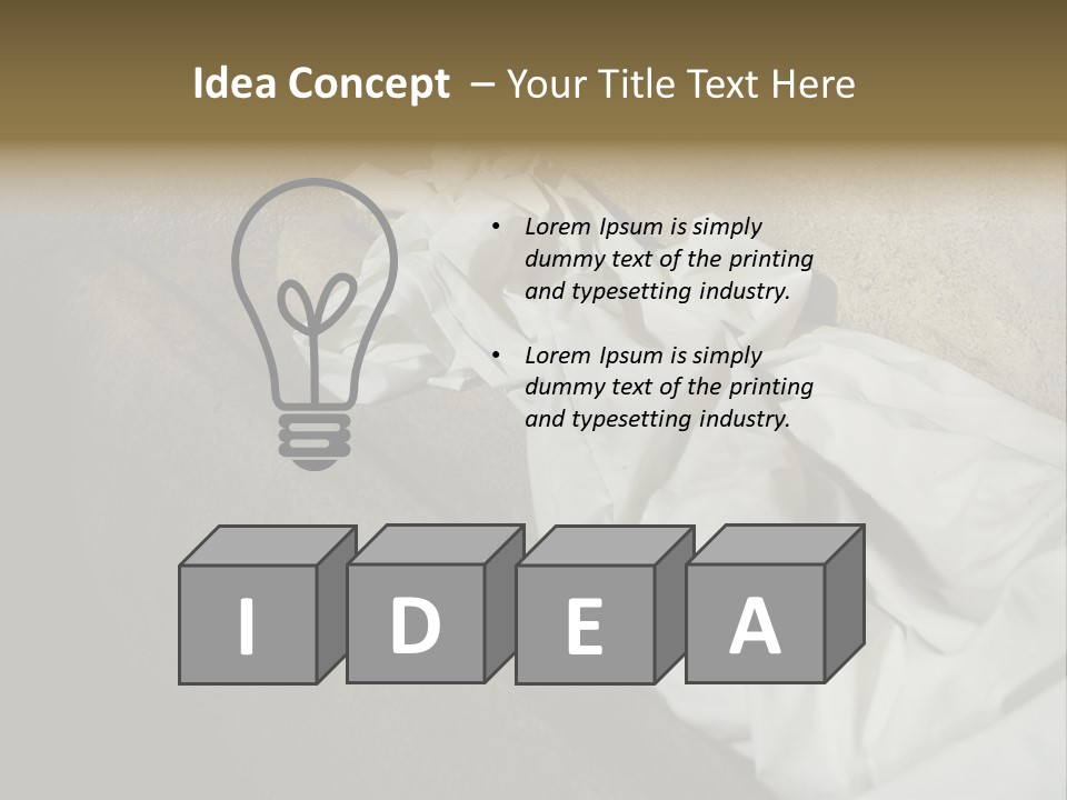 Manual Robot Iron PowerPoint Template