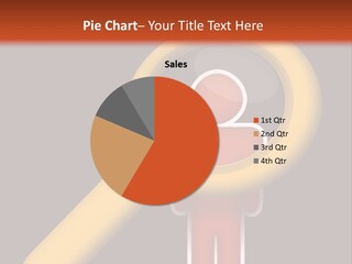 Survey Magnifier Marketing PowerPoint Template