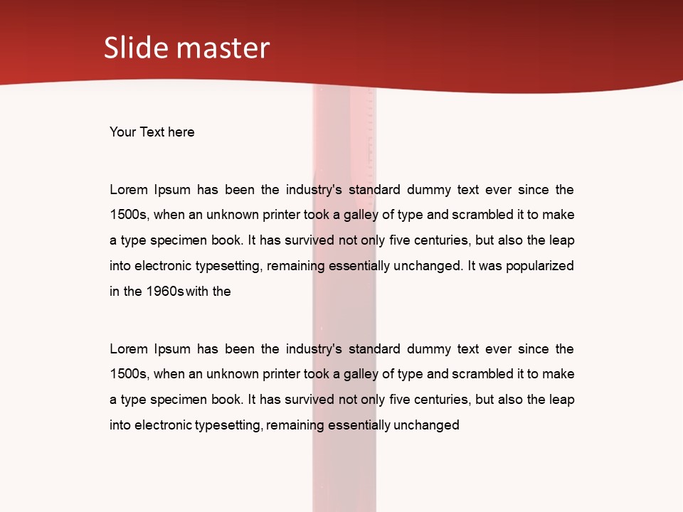 Sky View Panoramic PowerPoint Template