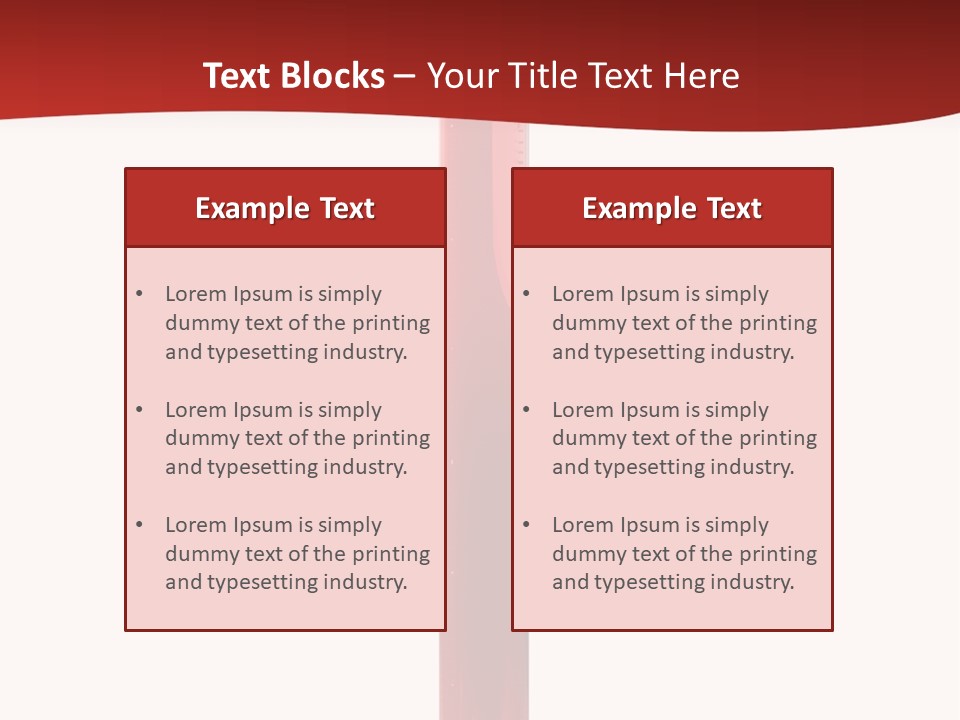 Sky View Panoramic PowerPoint Template