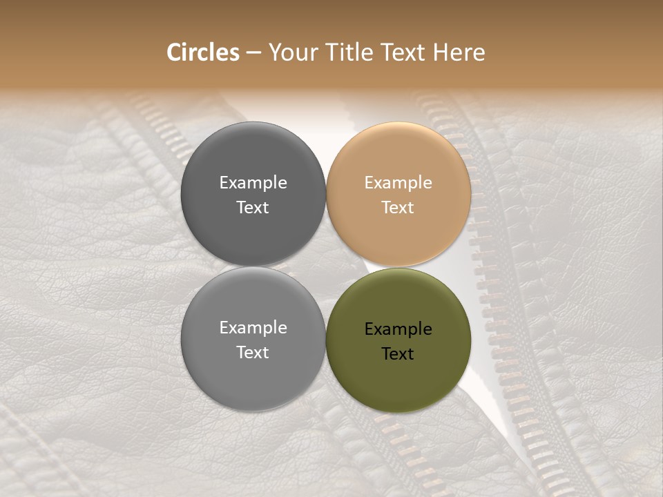 Text Socks Pair PowerPoint Template