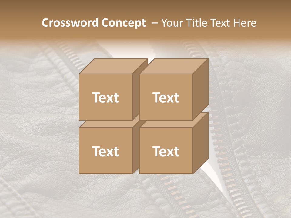 Text Socks Pair PowerPoint Template