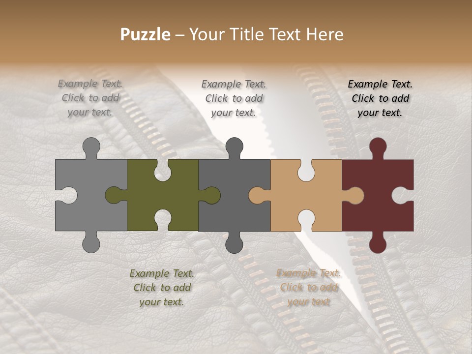 Text Socks Pair PowerPoint Template