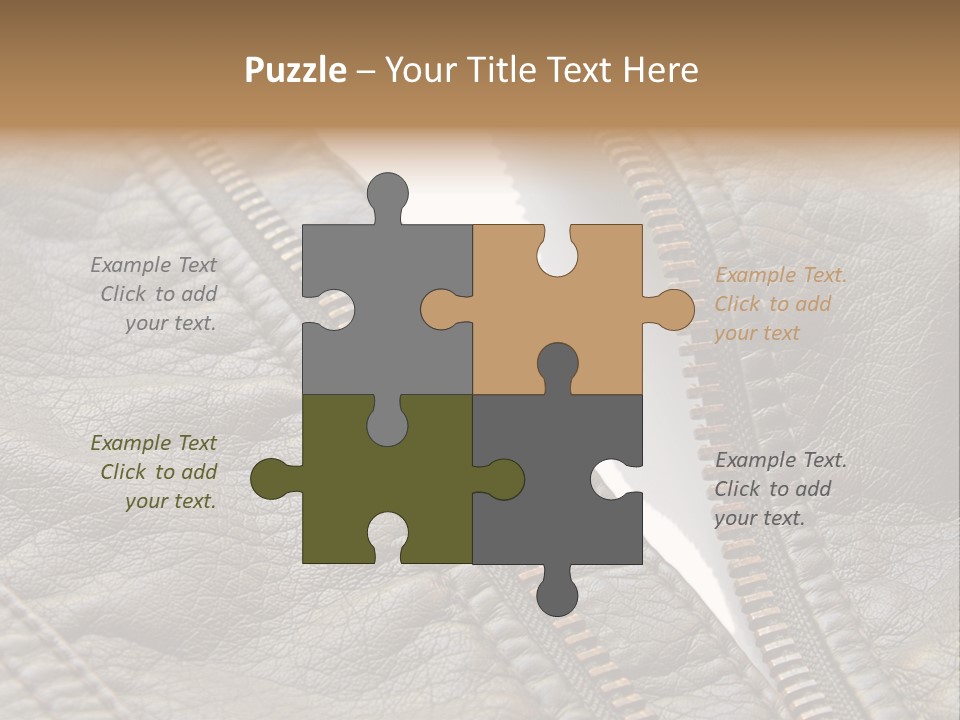 Text Socks Pair PowerPoint Template