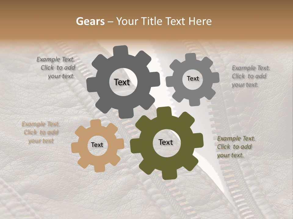 Text Socks Pair PowerPoint Template