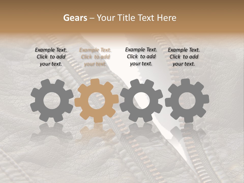 Text Socks Pair PowerPoint Template