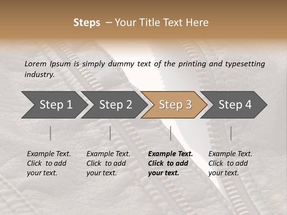 Text Socks Pair PowerPoint Template