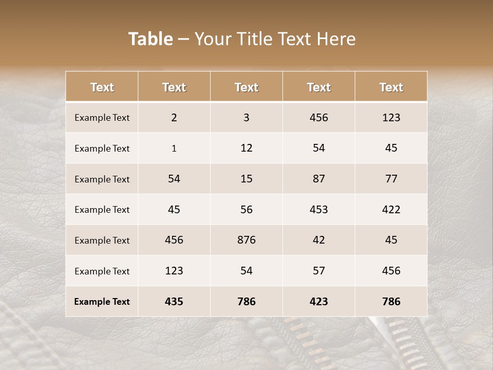 Text Socks Pair PowerPoint Template