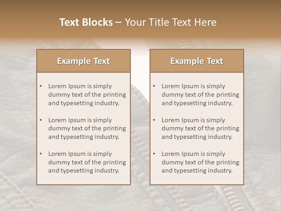 Text Socks Pair PowerPoint Template
