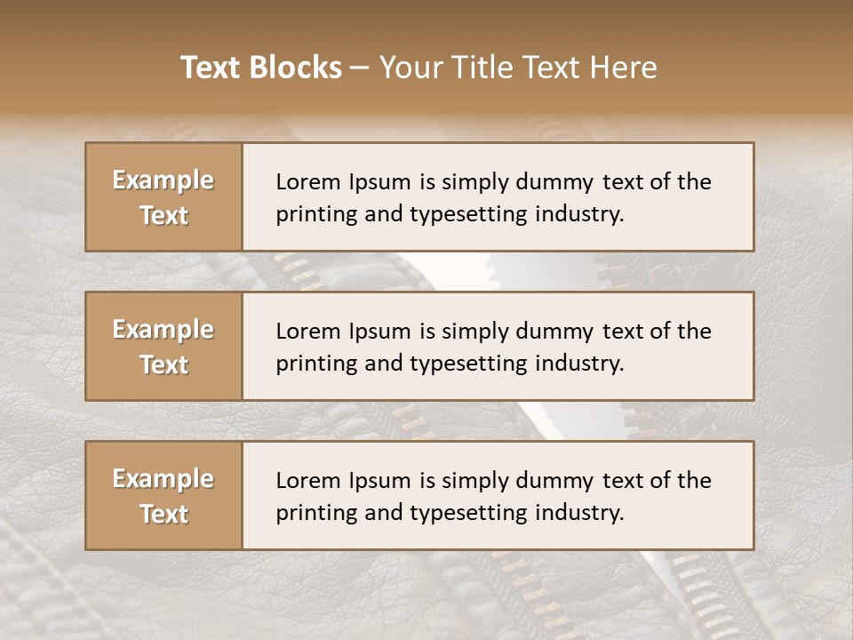 Text Socks Pair PowerPoint Template