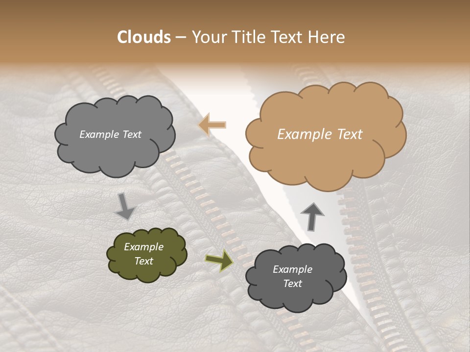 Text Socks Pair PowerPoint Template