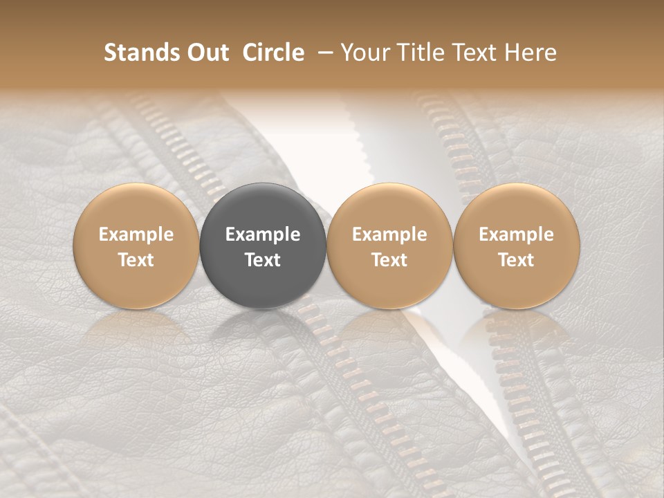 Text Socks Pair PowerPoint Template