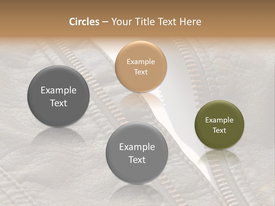 Text Socks Pair PowerPoint Template