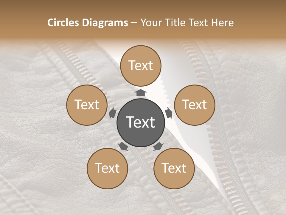 Text Socks Pair PowerPoint Template