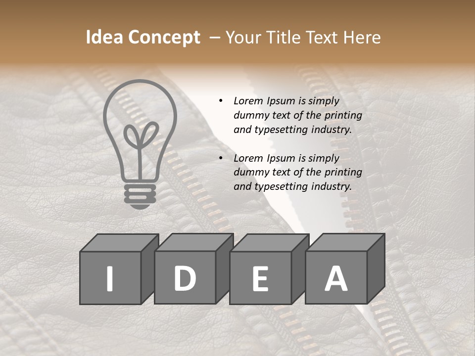 Text Socks Pair PowerPoint Template