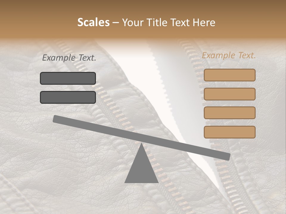 Text Socks Pair PowerPoint Template