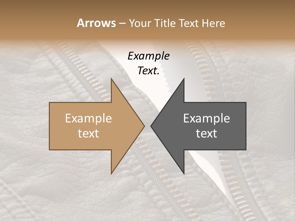 Text Socks Pair PowerPoint Template