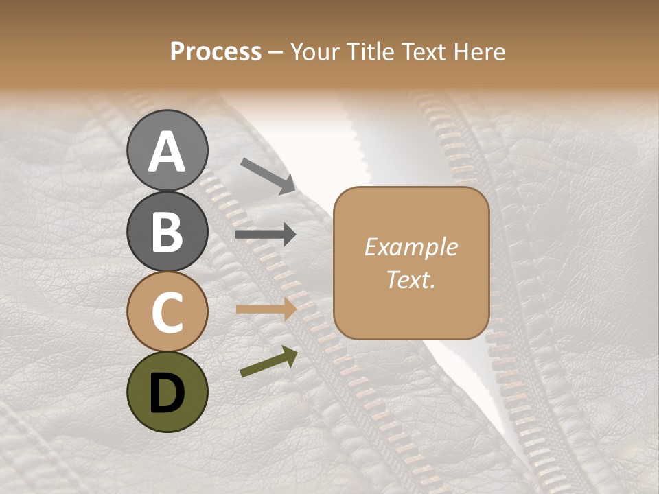 Text Socks Pair PowerPoint Template