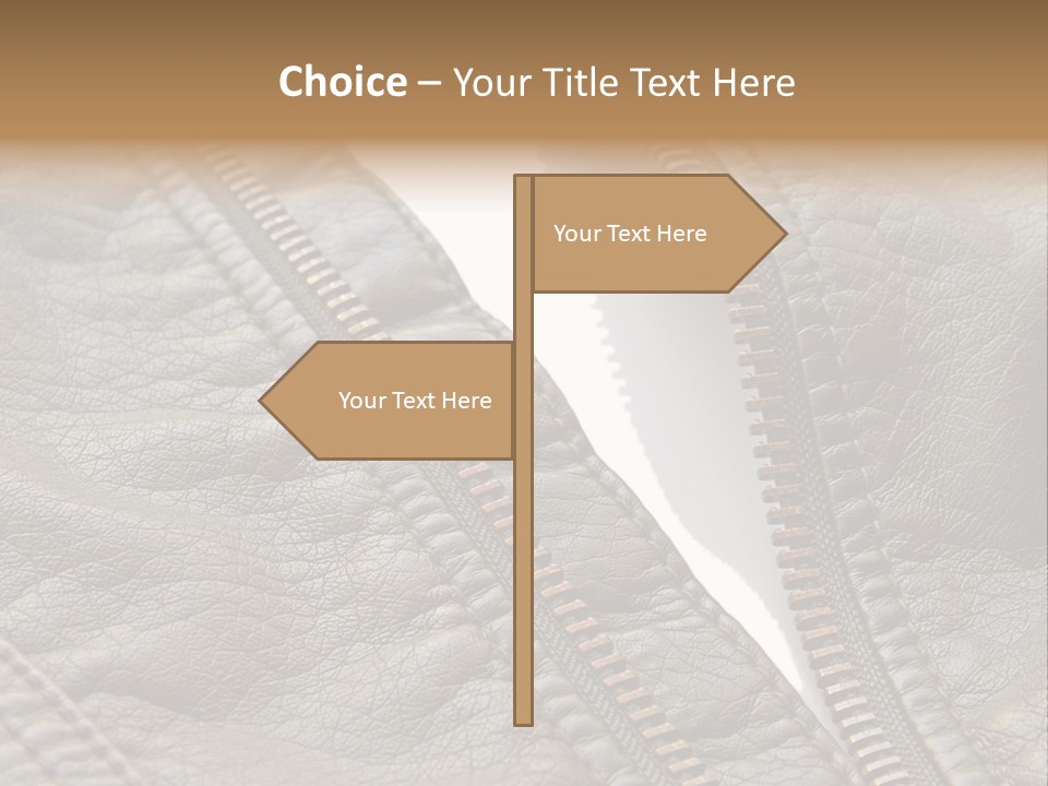 Text Socks Pair PowerPoint Template