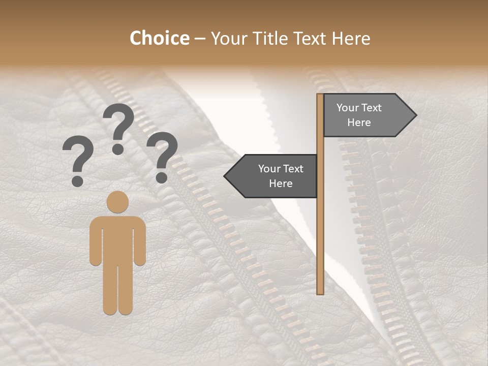 Text Socks Pair PowerPoint Template