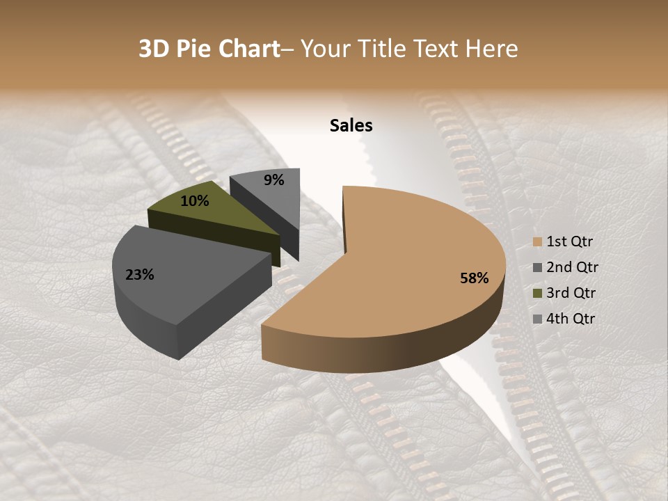 Text Socks Pair PowerPoint Template