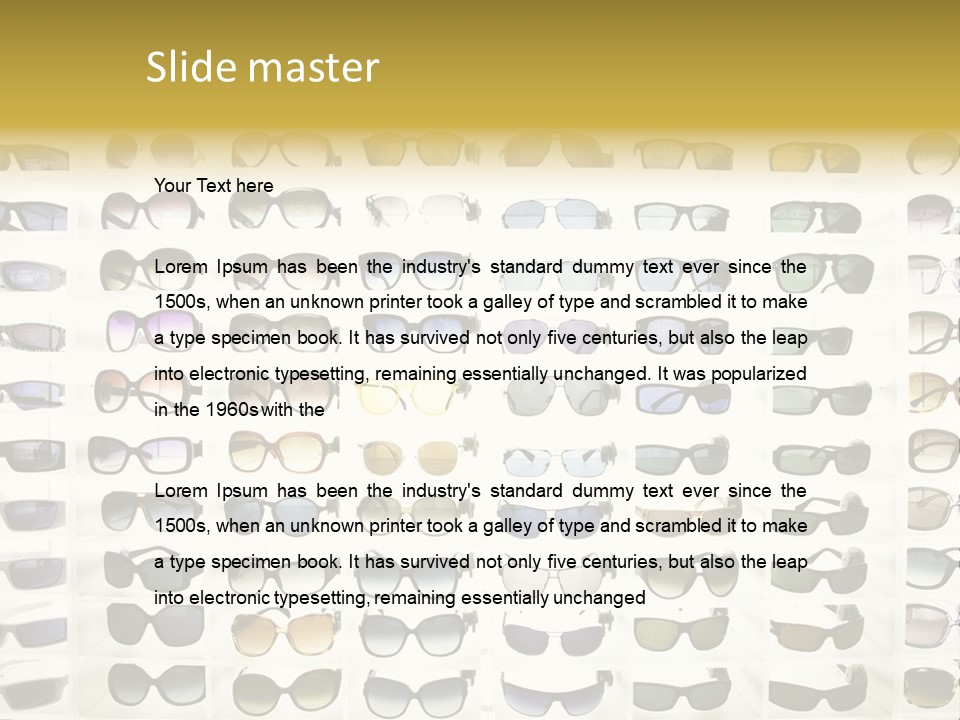 Male Style Design PowerPoint Template