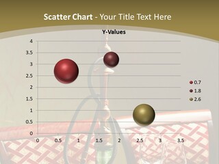 A Table With A Lamp On Top Of It PowerPoint Template