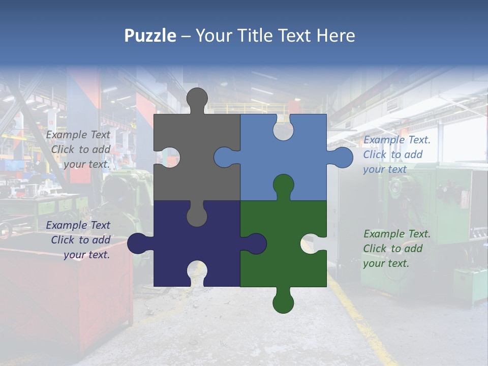 Manual Robot Iron PowerPoint Template