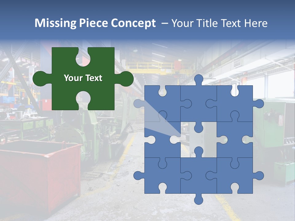 Manual Robot Iron PowerPoint Template