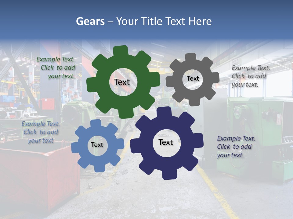 Manual Robot Iron PowerPoint Template