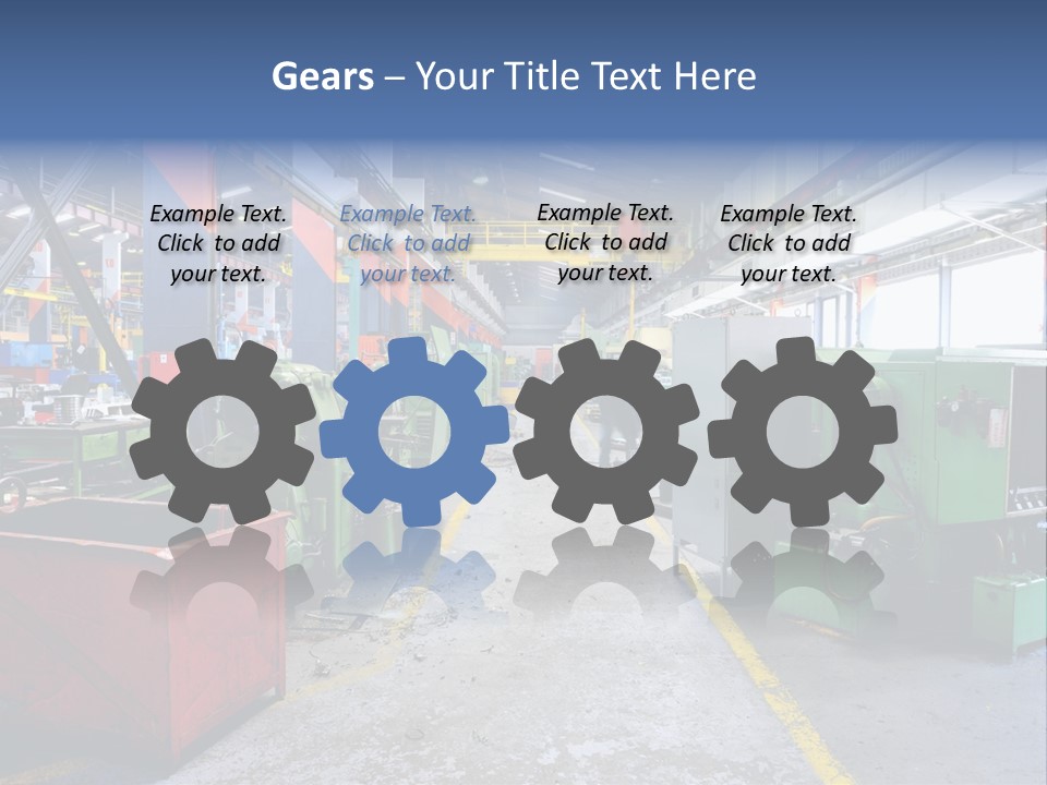 Manual Robot Iron PowerPoint Template