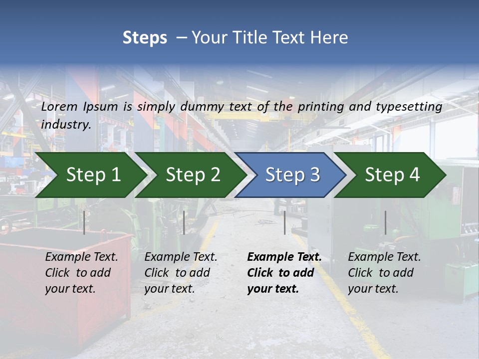 Manual Robot Iron PowerPoint Template