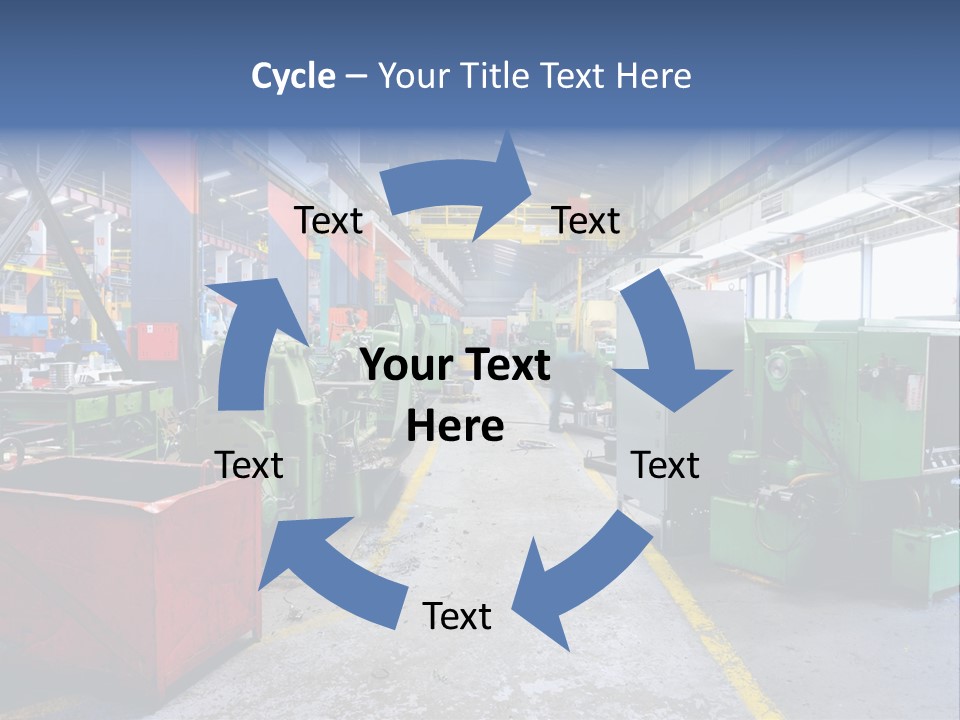 Manual Robot Iron PowerPoint Template