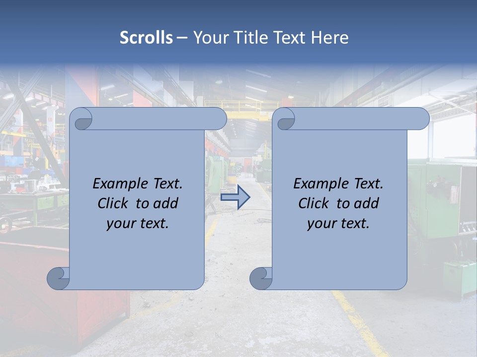 Manual Robot Iron PowerPoint Template
