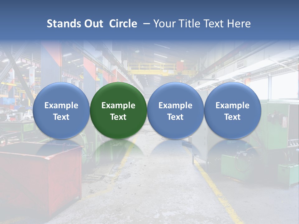 Manual Robot Iron PowerPoint Template