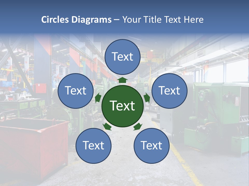 Manual Robot Iron PowerPoint Template