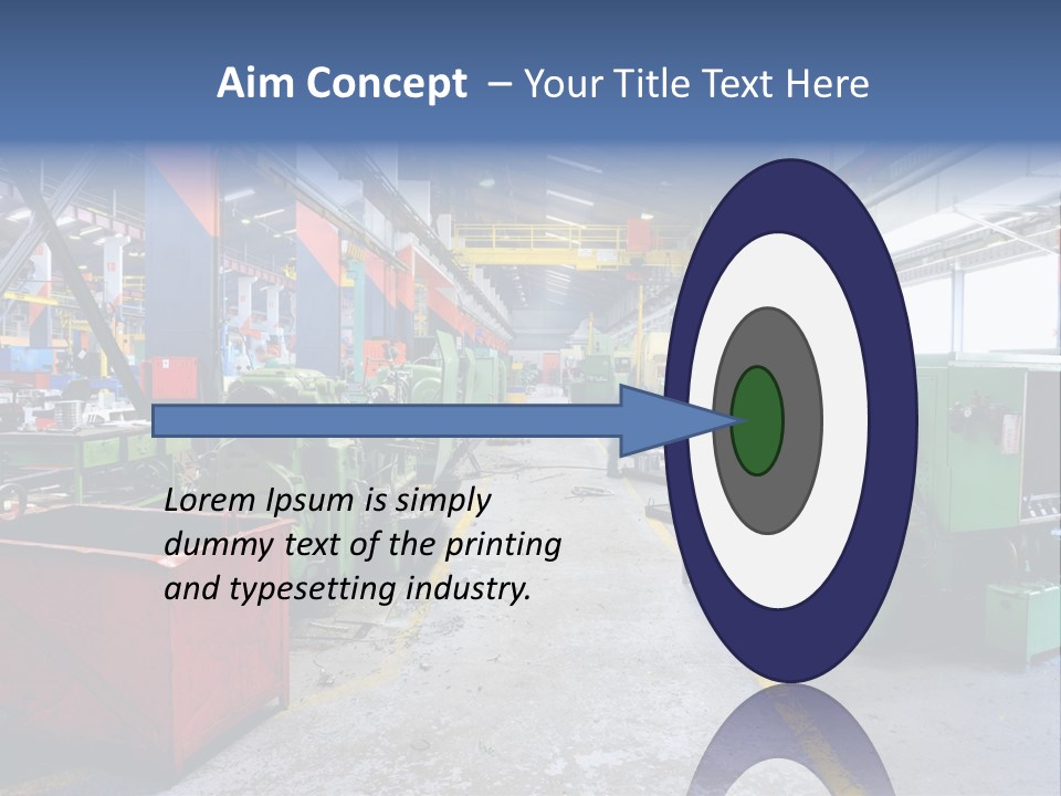 Manual Robot Iron PowerPoint Template