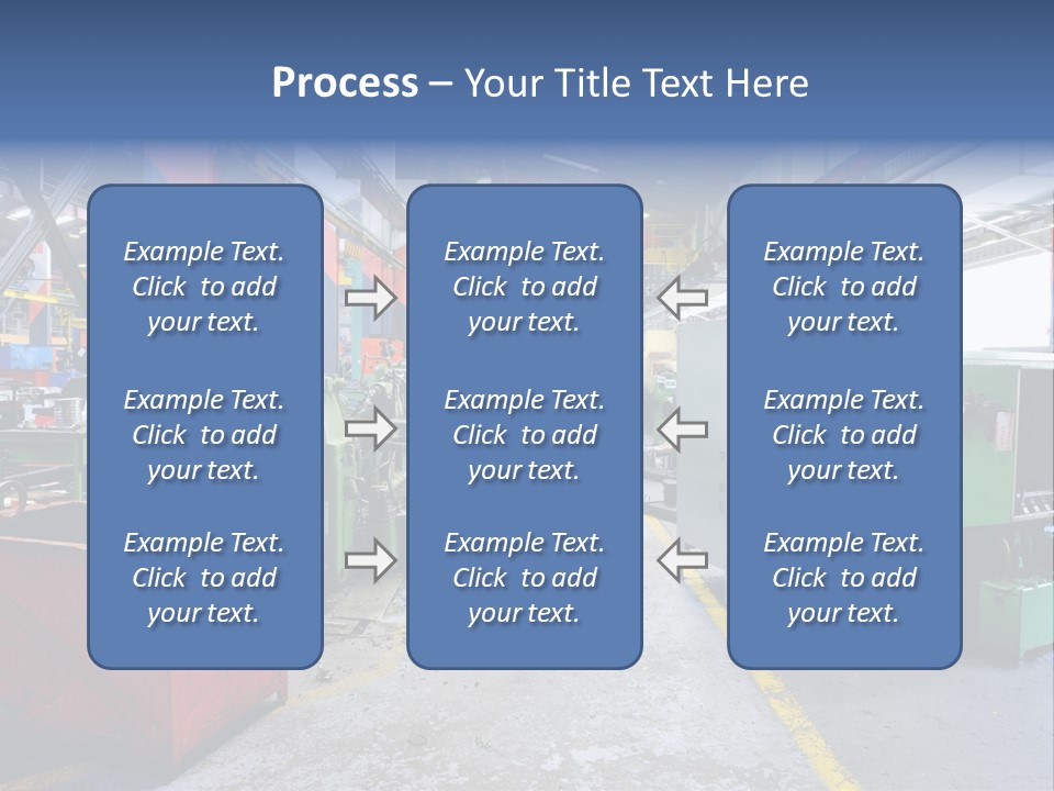 Manual Robot Iron PowerPoint Template