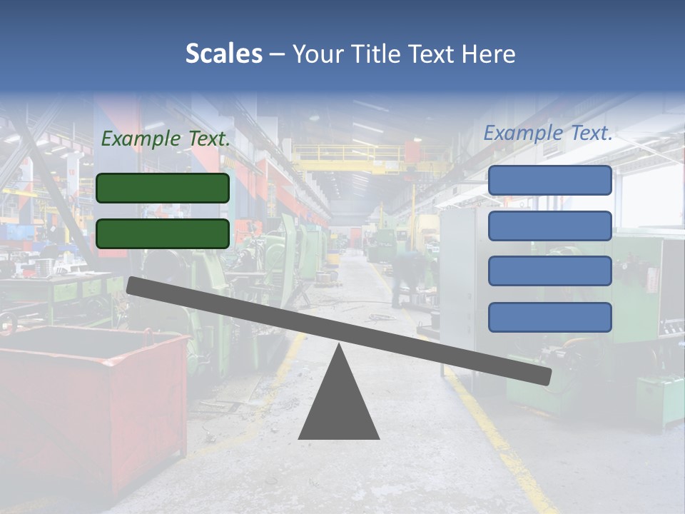 Manual Robot Iron PowerPoint Template