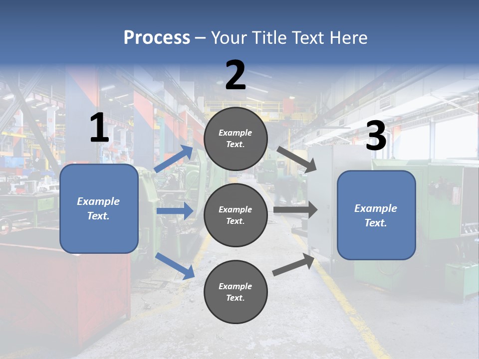 Manual Robot Iron PowerPoint Template