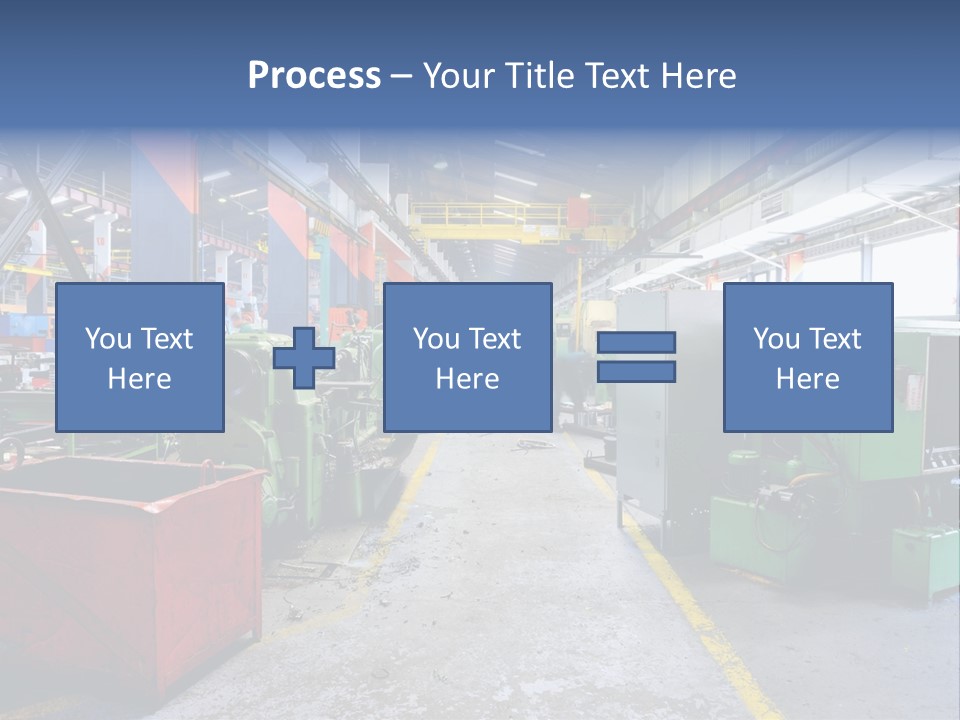 Manual Robot Iron PowerPoint Template