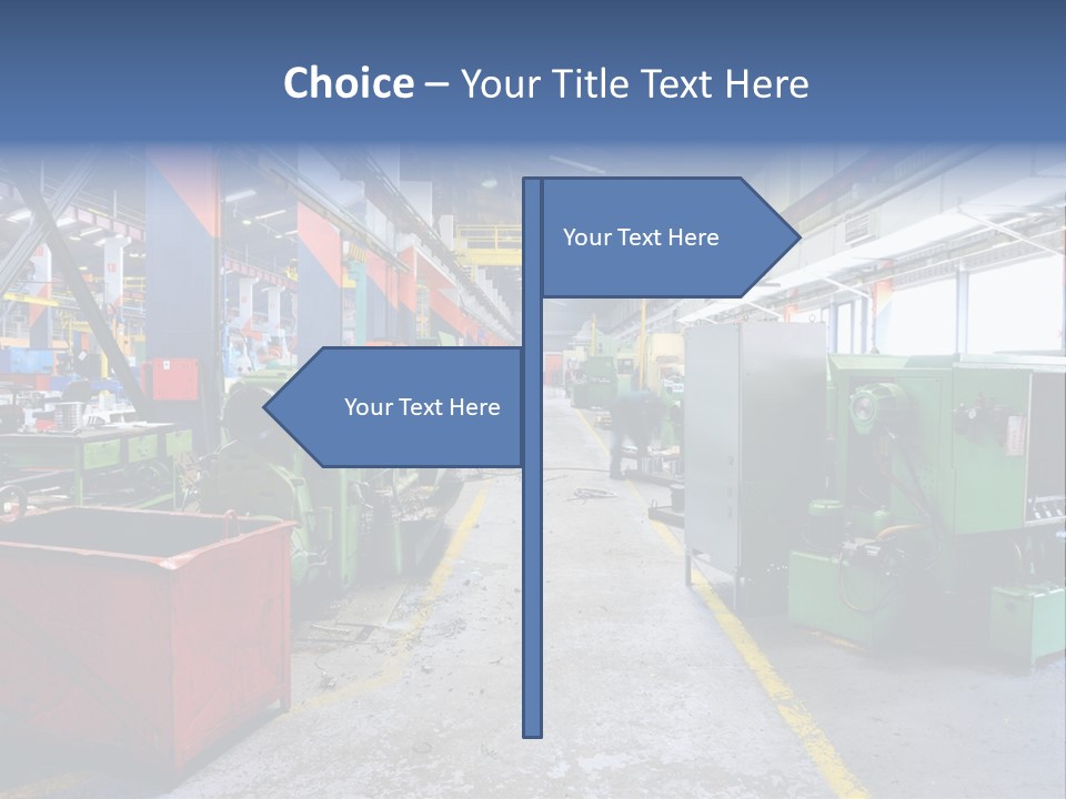 Manual Robot Iron PowerPoint Template