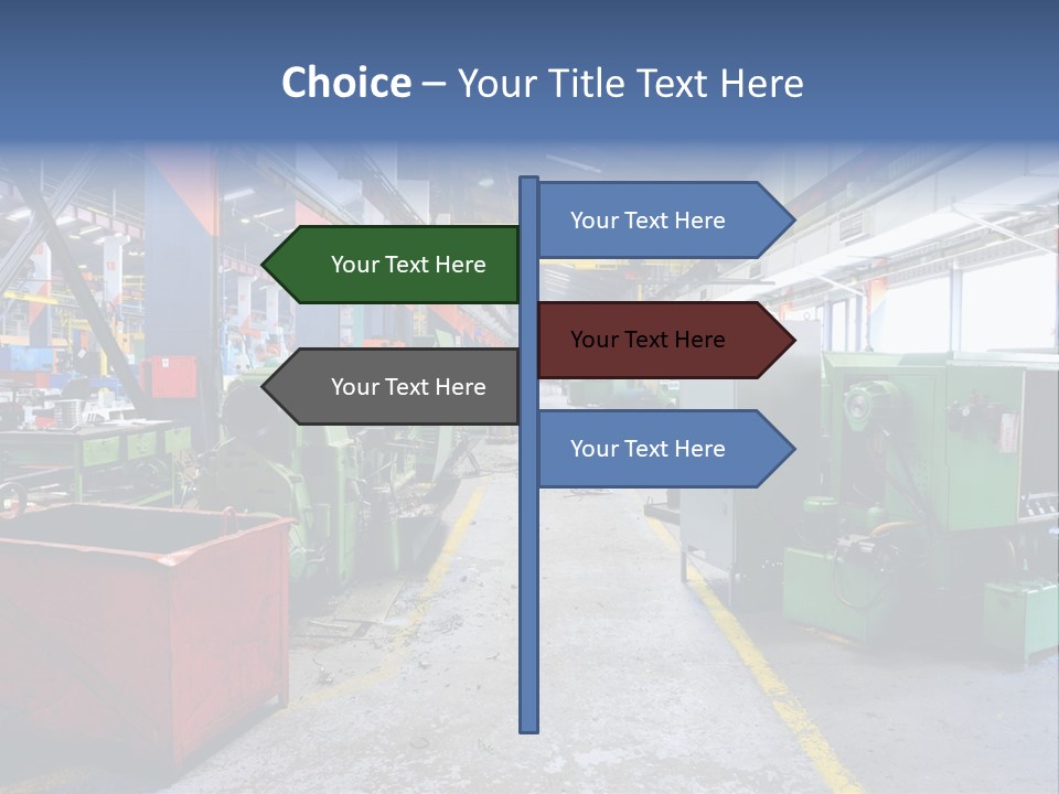 Manual Robot Iron PowerPoint Template