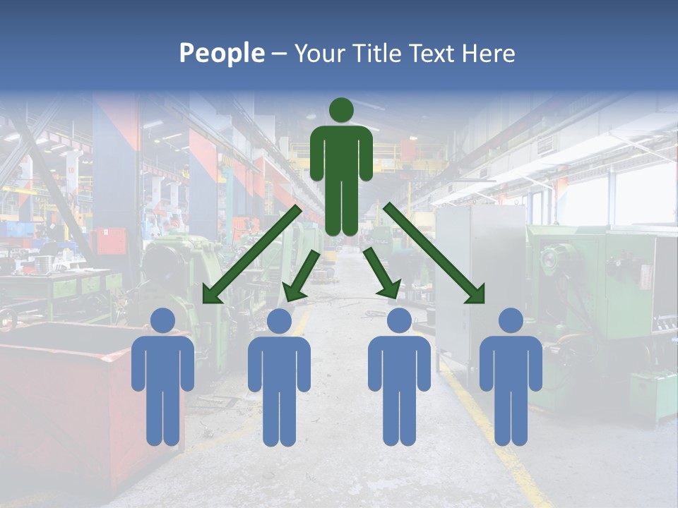 Manual Robot Iron PowerPoint Template