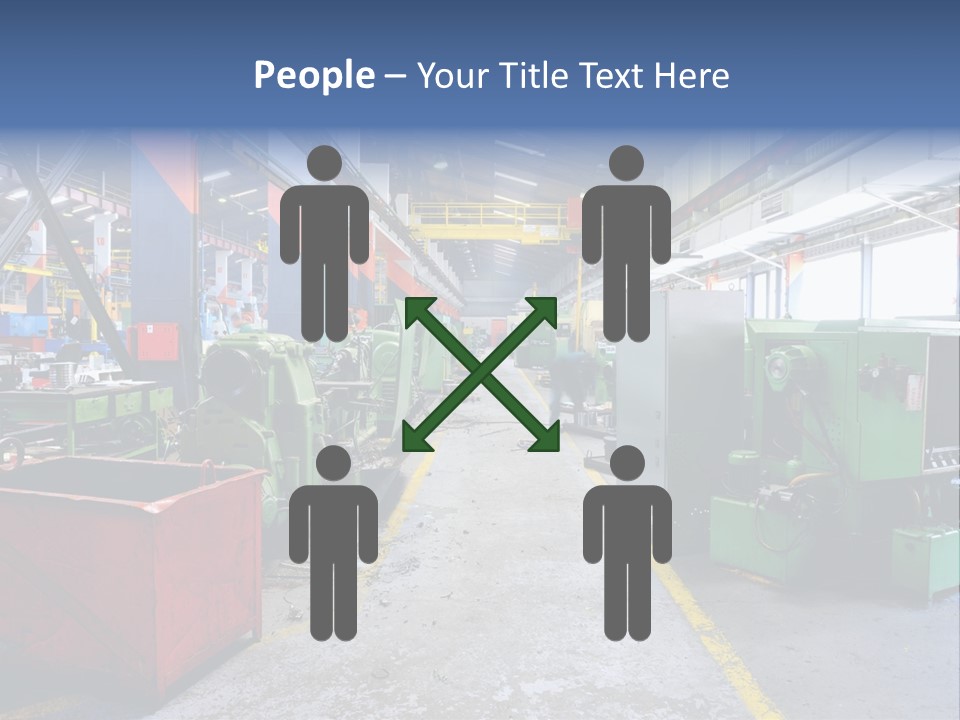 Manual Robot Iron PowerPoint Template