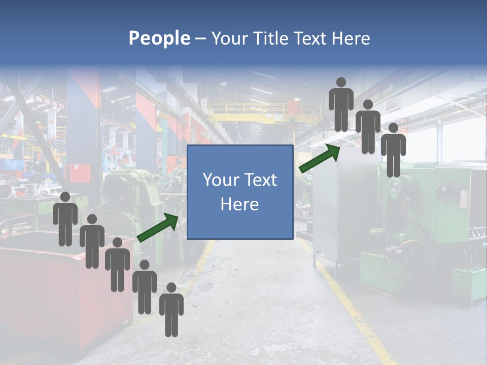 Manual Robot Iron PowerPoint Template