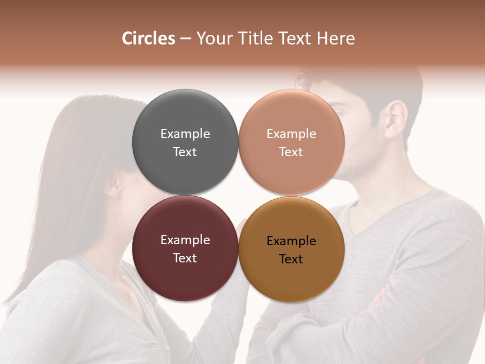 Problem Relationship Space PowerPoint Template